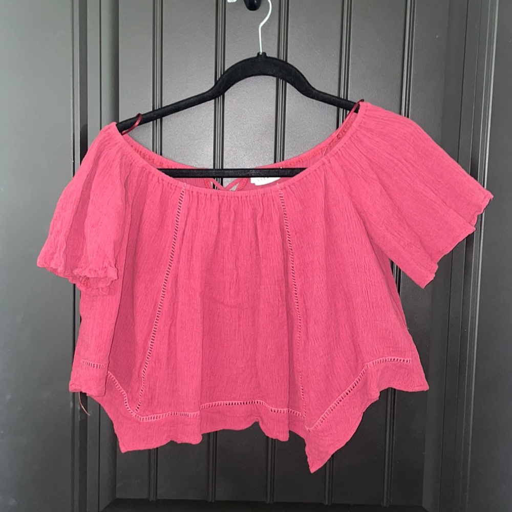 LUSH off the shoulder top